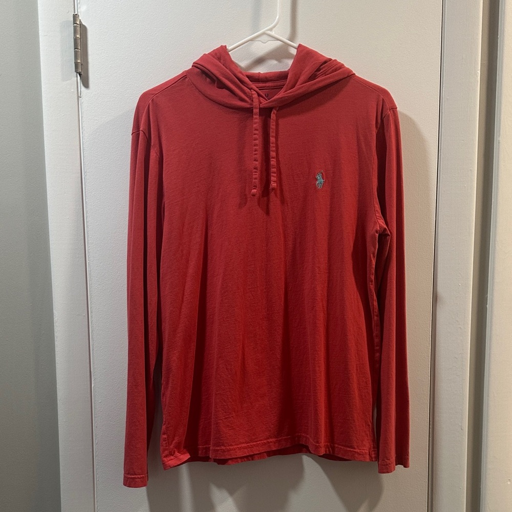 Polo by Ralph Lauren Red Hooded Top